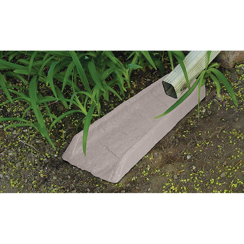 EMSCO Group Decorative Downspout Rain Splash Block